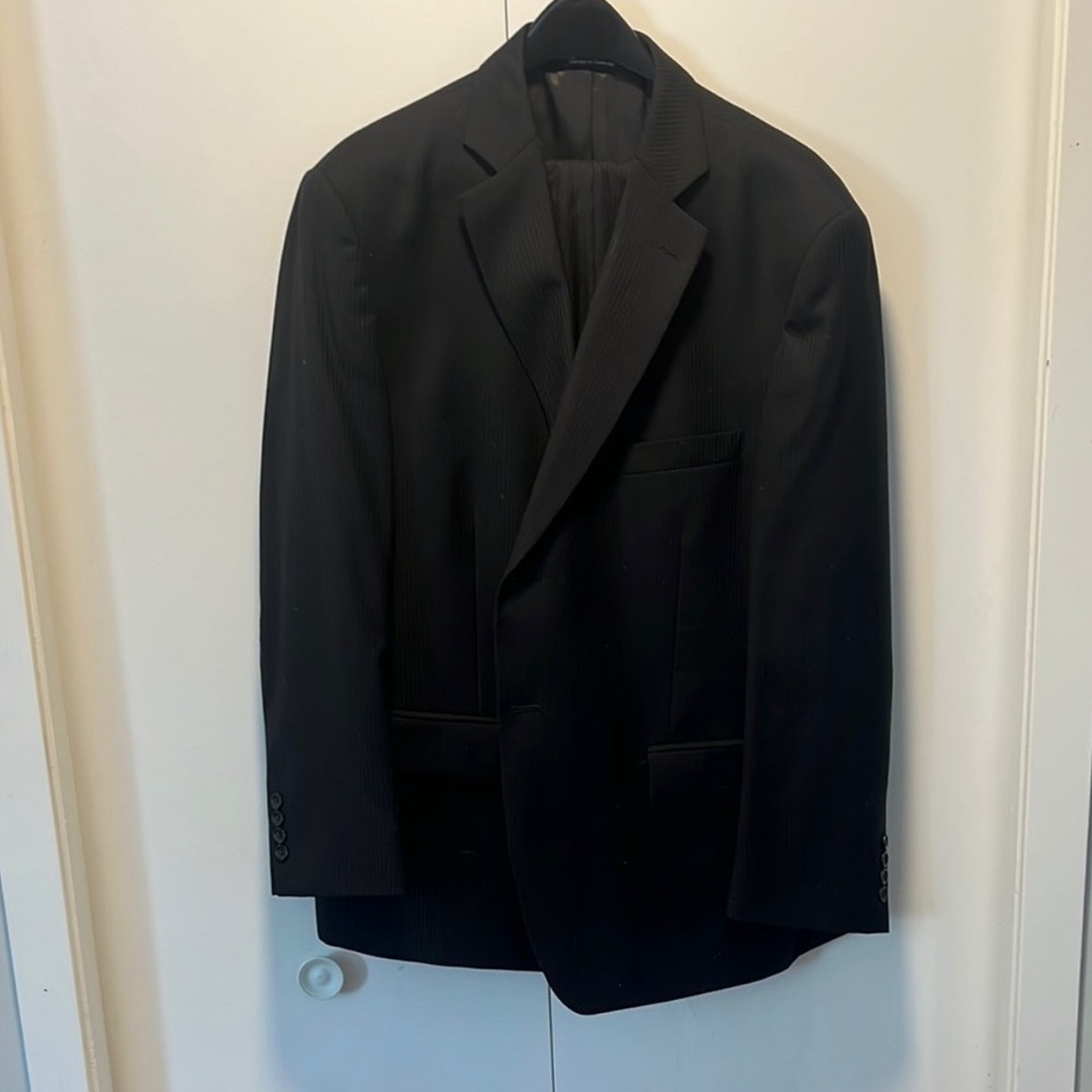 ALFRED SUNG Elegant Black Suit Jacket